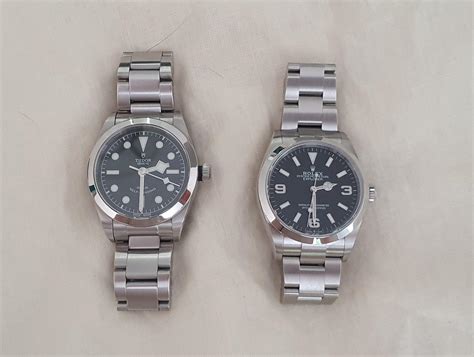 rolex explorer vs black bay